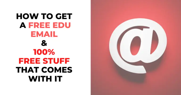 How To Get A Free Edu Email (& Student Discounts)