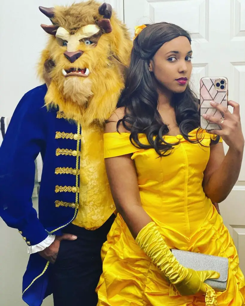 beauty and the beast costume for halloween