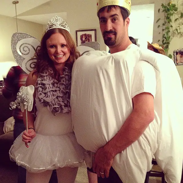 tooth and toothfairy costume