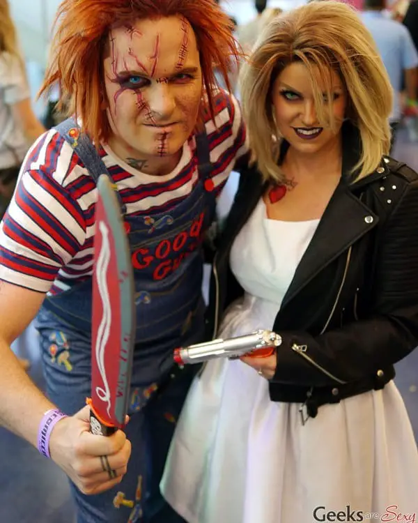 Chucky and Bride halloweens costume for a couple