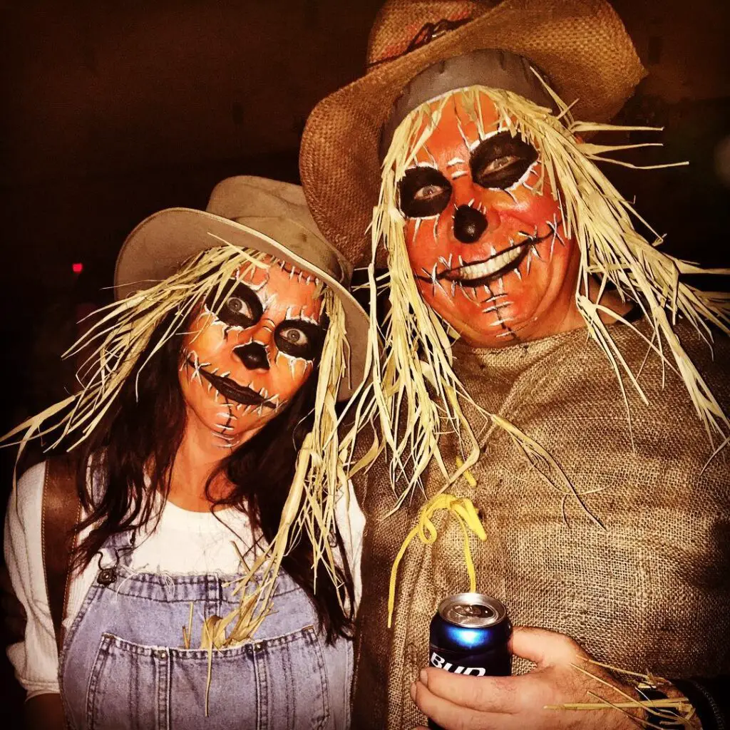 scarecrow couples halloween costume ideas scary diy