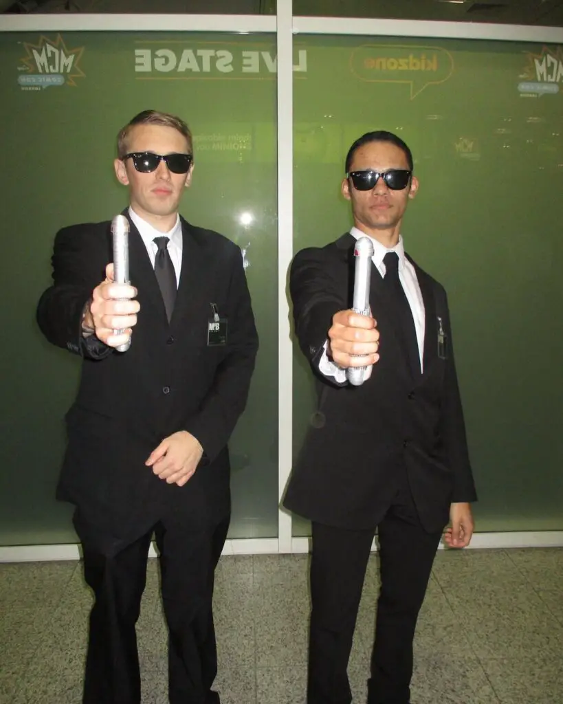 men in black agents j and k costume for guys