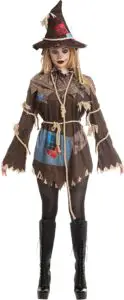 
Spooktacular Creations Adult Women Scary Scarecrow Costume