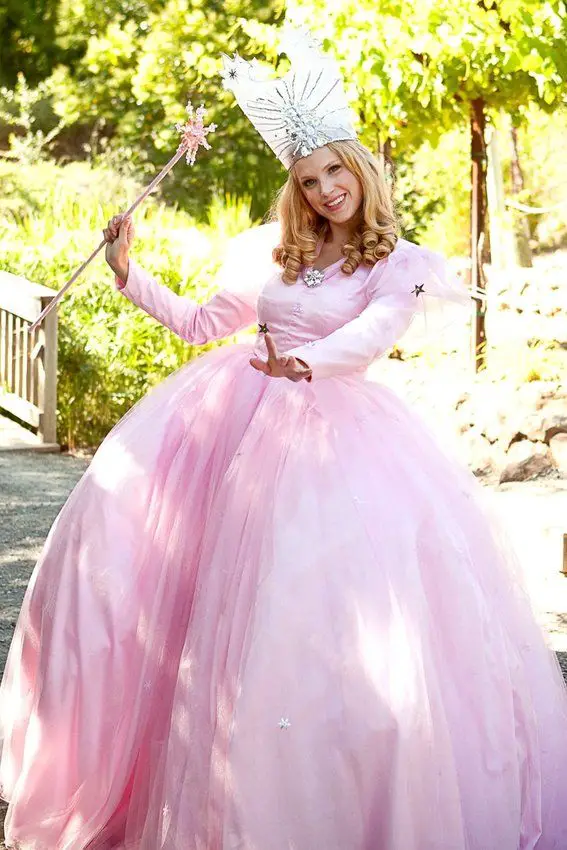 Glinda the Good Witch blonde costume for halloween party